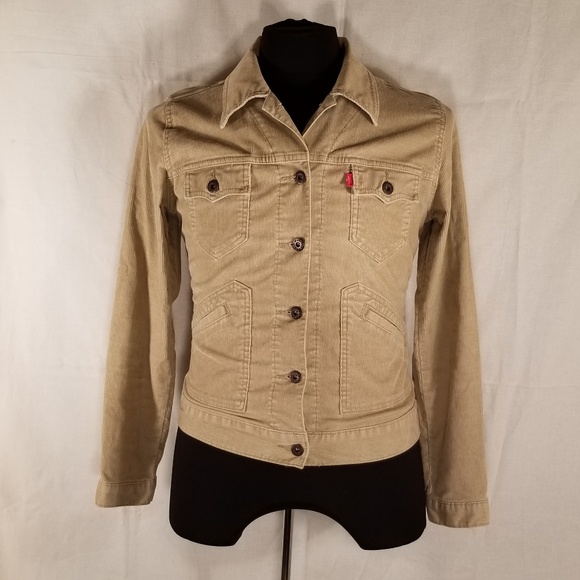 levi's corduroy jacket womens